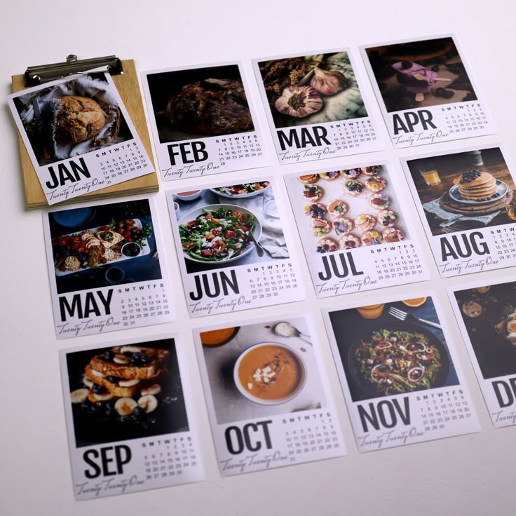 Calendario Magnético Personalizado 9×12 cm – 12 Fotos