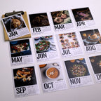 Calendario Magnético Personalizado 9×12 cm – 12 Fotos